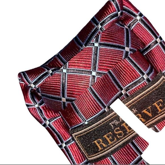 Jos. A Bank Reserve Silk Tie - Picture 3 of 9